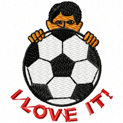 Football Embroidery Design 2 Football Embroidery Design 2